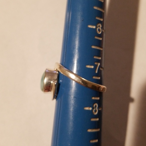 NEW Sterling Silver Larimar Ring - Picture 5 of 6